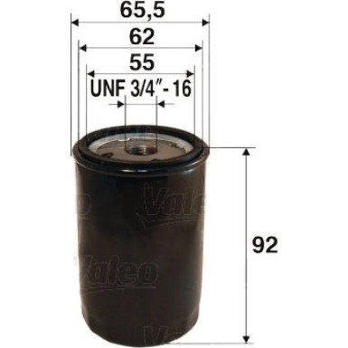 VALEO Ölfilter | 586040