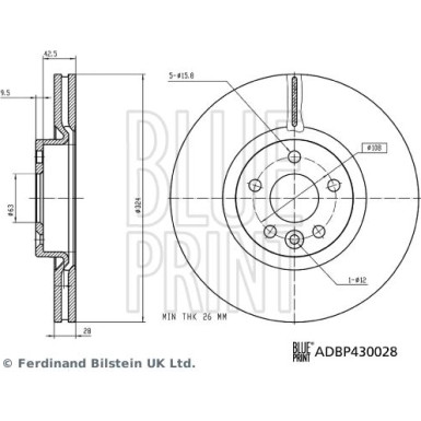 Bremsscheibe | ADBP430028