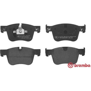 BREMBO Bremsklötze VA | CITROEN,PEUGEOT 308 14 | P 61 127