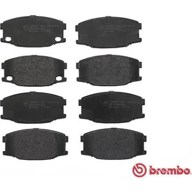 BREMBO Bremsklötze | MITSUBISHI Canter 86 | P 54 035