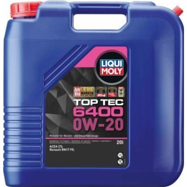 Liqui Moly Top Tec 6400 0W-20 20 l | 21586 | 20L Kanister Kunststoff