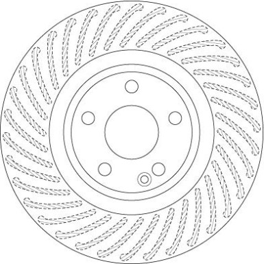 Bremsscheibe Db P. W246/W176 220Cdi A/B Klasse 12 | DF6631