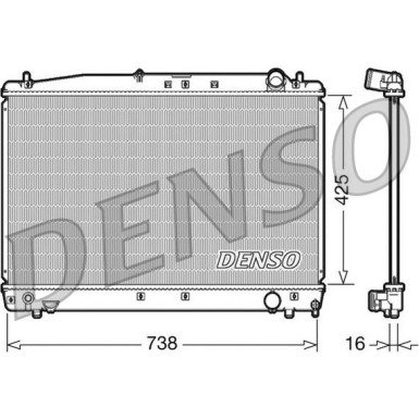 Denso | Motorkühler | DRM50033