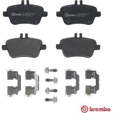 BREMBO Bremsklötze HA | INFINITY Q30 MERCEDES A-Klasse 12 | P 50 140