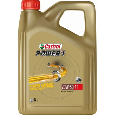 Castrol 4-Takt 20W-50 Power 1 4 Liter | 15049B