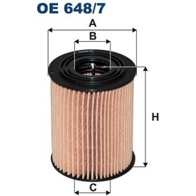 FILTRON Ölfilter | OE 648/7