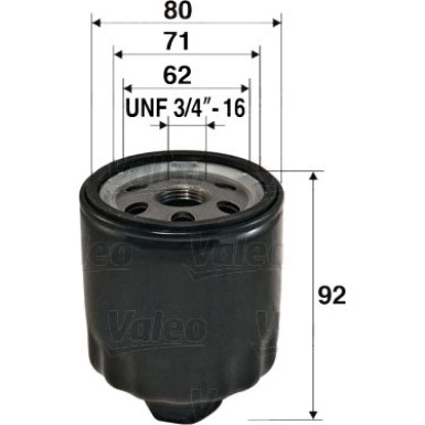 VALEO Ölfilter | 586009