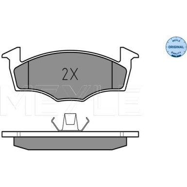 Bremsbelagsatz Vw P. Polo 01- Mit Sensor | 025 218 6817/W