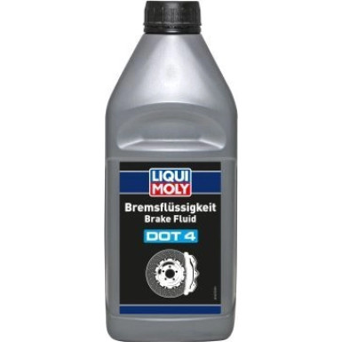 Liqui Moly Bremsflüssigkeit DOT 4 1 l | 21157 | 1 Liter, Kanister Kunststoff