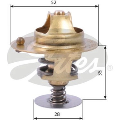 Thermostat, Kühlmittel | TH14178G1