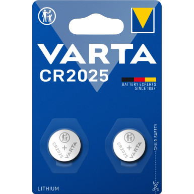 Varta Electronics CR2025 Blister 2 | 06025 101 402