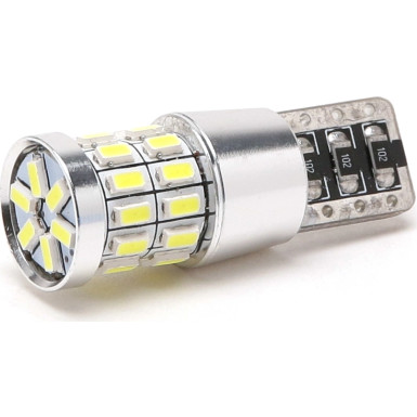 LED Glassockel T10 W5W W2,1x9,5d 30x 3104 SMD Weiß