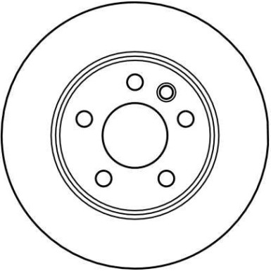 Bremsscheibe Vw T. T4 96 | DF4047