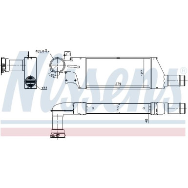 Ladeluftkühler PKW | OPEL CORSA C 1.3 D 03 | 96656