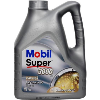 Mobil Super 3000 X1 5W-40 Motoröl 4 Liter | 151776