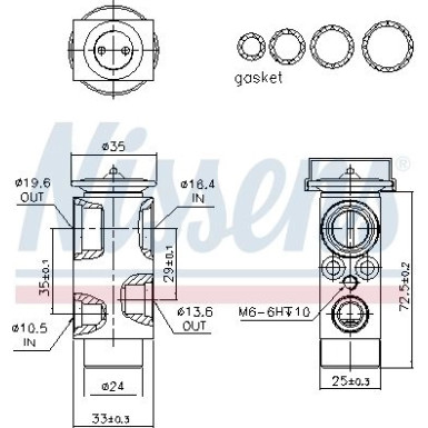 Expansionsventil | VW Sharan 00 | 999361