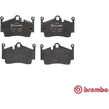 BREMBO Bremsklötze HA | PORSCHE Boxster, Cayman 05 | P 65 028