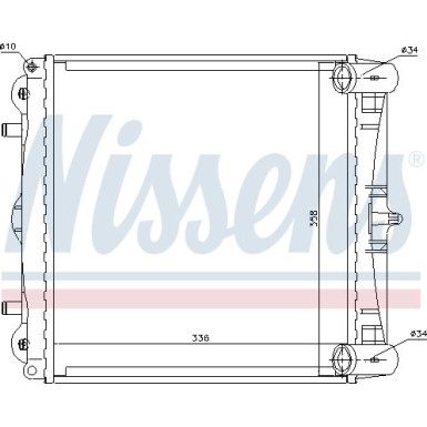 Wasserkühler PKW | PORSCHE BOXSTER RIGHT-MOD 96 | 63776