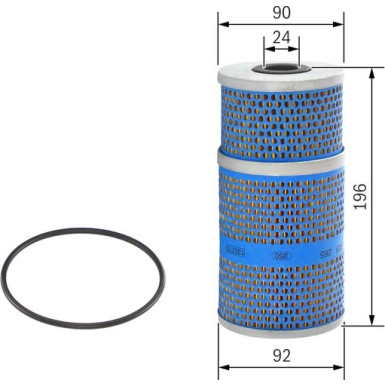 Ölfilter | MERCEDES T2 | 1457429265