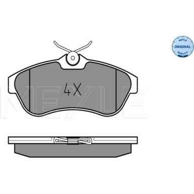 Bremsbelagsatz Citroen P. C3 | 252340919