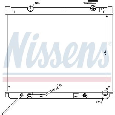 Wasserkühler PKW | KIA SORENTO 2.5 D 06 | 66682