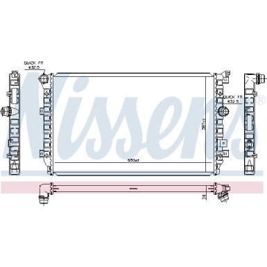 Wasserkühler PKW | VW Tiguan 07 | 65335