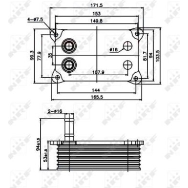 Ölkühler, Motor“L | 31071