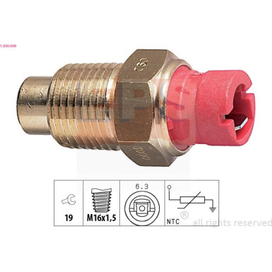 Sensor, Kühlmitteltemperatur | 1.830.000