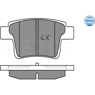 Bremsbelagsatz Ford T. Mondeo 00 | 252426017