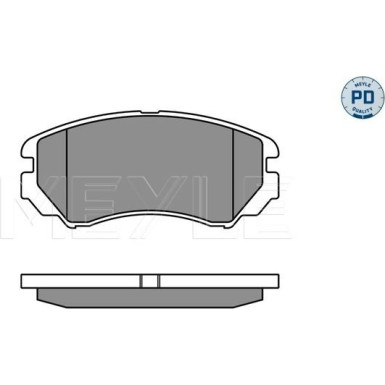 Bremsbelagsatz Hyundai P. Sonata 05 | 025 238 9116/PD