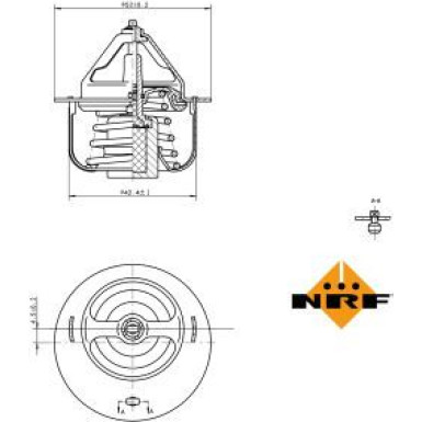 Thermostat, Kühlmittel | 725057