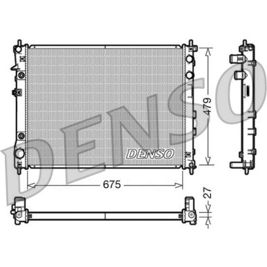 Denso | Motorkühler | DRM36012