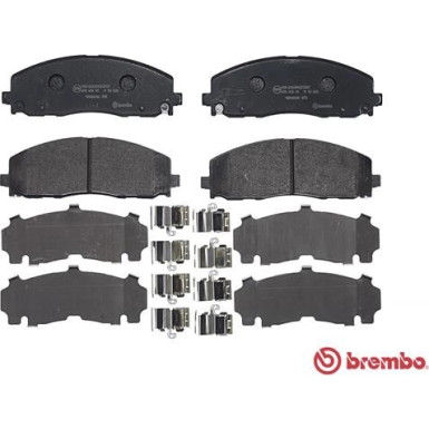 BREMBO Bremsklötze VA | LANCIA Voyager 11 | P 11 035