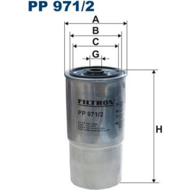 FILTRON Kraftstofffilter | PP 971/2