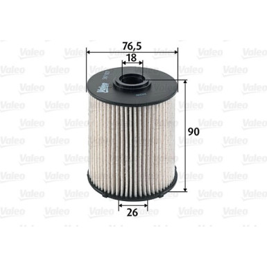 VALEO Kraftstofffilter | 587922