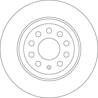 17 482 021 Bremsscheibe HA | VW Golf,Sportsvan 12 | DF6504