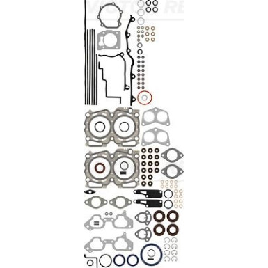 Dichtungsvollsatz Motor | SUBARU | 01-53940-01