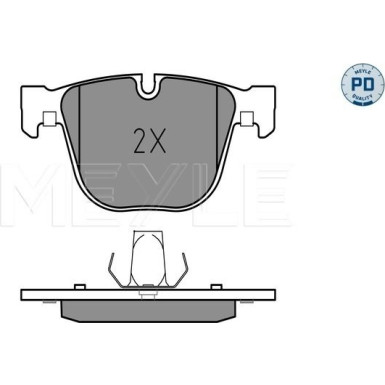 Bremsbelagsatz Bmw T. F01/F02 730-730 08 | 025 237 3116/PD