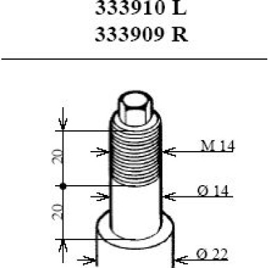 KYB Federungsdämpfer | 333910