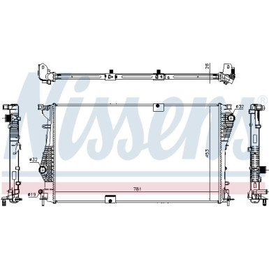 Wasserkühler PKW | Opel Vivaro 06 | 63124