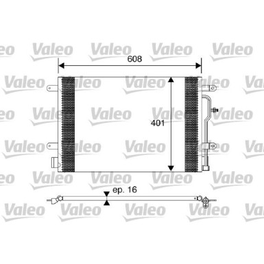 VALEO Klimaanlagenkühler | 817569