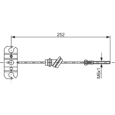 Handbremsseil | MAZDA Permacy | 1987477503