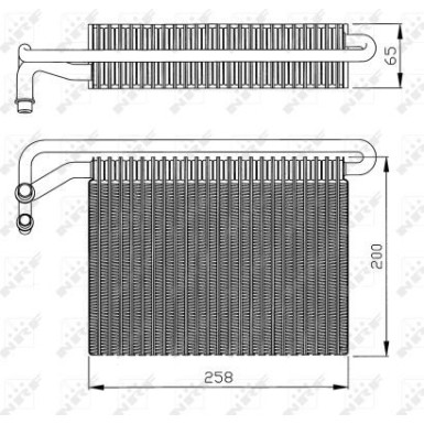 Verdampfer, Klimaanlage | 36096