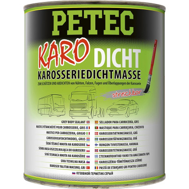 Petec Karo-Dicht Karosseriedichtmasse Pinseldose 1000ml | 94130