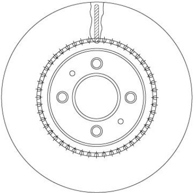 Bremsscheibe Kia P. Rio 1.2-1.25 11 | DF6904