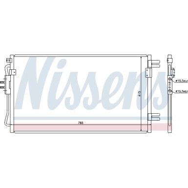 Kondensator PKW | CHRYSLER Voyager III 2,8 CRD 04 | 94806