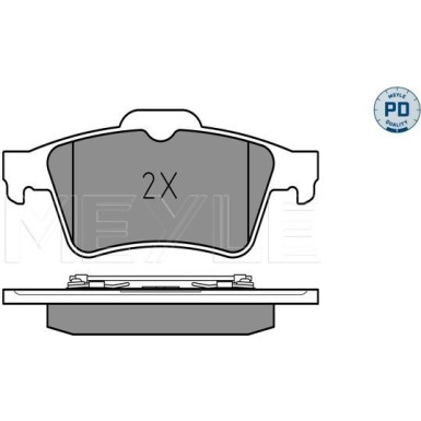 Bremsbelagsatz Renault T. Laguna 01- 1,6-2,0 16V | 025 234 8216/PD