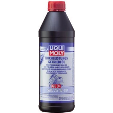 Liqui Moly Hochleistungs-Getriebeöl (GL3+) SAE 75W-80 1 l | 4427 | 1L Dose Kunststoff