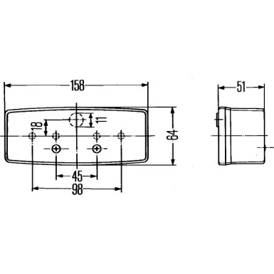 SAW 3K Leuchte re | Diverse | 2SE 997 111-021