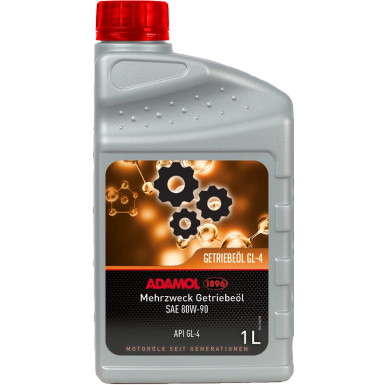 ADAMOL Getriebeöl GL4 80W-90 1L | 1 Liter | 1240130